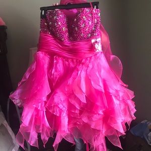 Pink dress
